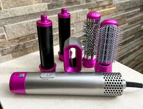 Cepillo Secador 5 en 1 - accesorios