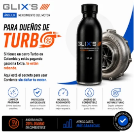 Aditivo Glix's - Ahorra en Gasolina
